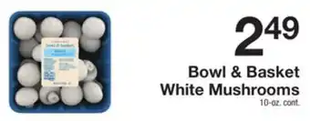The Fresh Grocer White mushrooms offer
