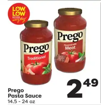 Weis Markets Prego pasta sauce offer