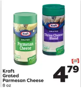 Weis Markets Kraft grated parmesan cheese offer