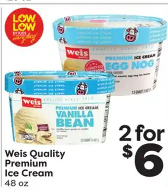 Weis Markets Weis quality premium ice cream offer