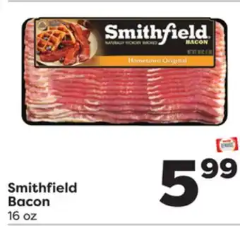 Weis Markets Smithfield bacon offer
