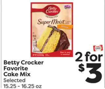 Weis Markets Betty crocker favorite cake mix offer