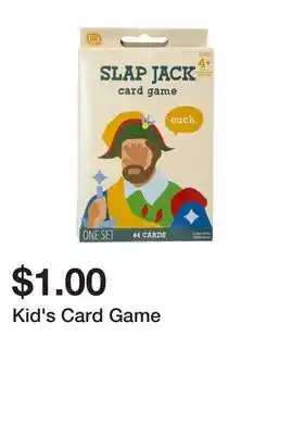 Five Below Kid's card game offer