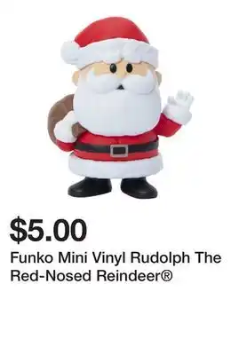 Five Below Funko mini vinyl rudolph the red-nosed reindeer offer