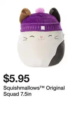 Five Below Squishmallows original squad 7.5in offer