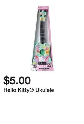 Five Below Hello kitty ukulele offer