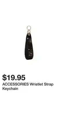 Victoria's Secret Accessories wristlet strap keychain offer