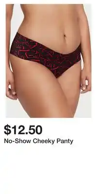 Victoria's Secret No-show cheeky panty offer