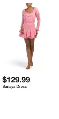 TJ Maxx Sanaya dress offer