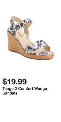 TJ Maxx Tango 2 comfort wedge sandals offer