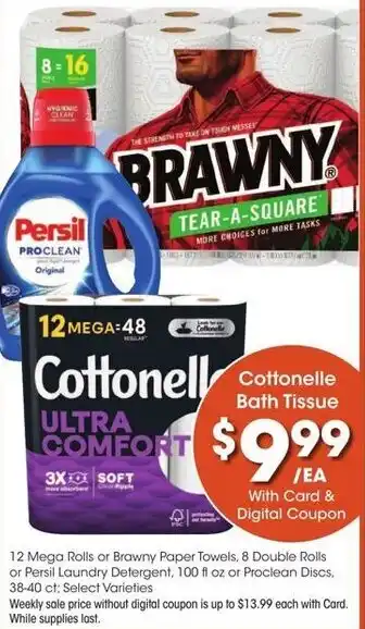 Kroger Cottonelle Bath Tissue offer