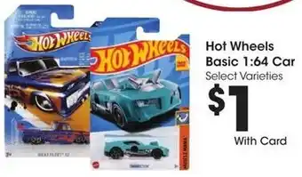Kroger Hot Wheels Basic 1:64 Car offer