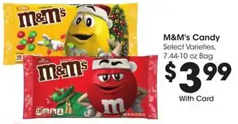 Kroger M&M's Candy offer