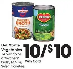 Kroger Del Monte Vegetables offer