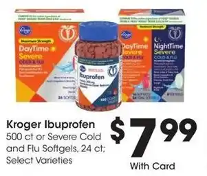 Kroger Kroger Ibuprofen offer