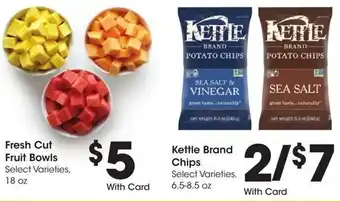 Kroger Fresh Cut Fruit Bowls offer