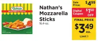 ShopRite Mozzarella sticks offer