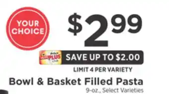 ShopRite Filled pasta offer