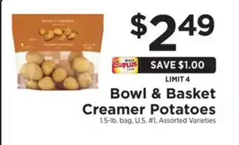 ShopRite Creamer potatoes offer
