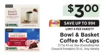 ShopRite Coffee k-cups offer