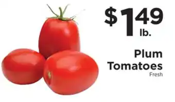 ShopRite Plum tomatoes offer