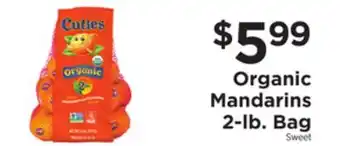 ShopRite Organic mandarins 2-lb. bag offer