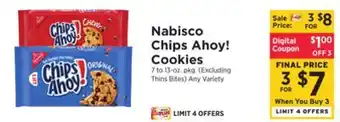 ShopRite Chips ahoy! cookies offer