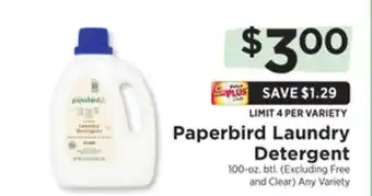 ShopRite Laundry detergent offer