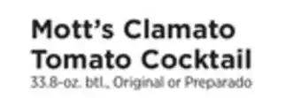 ShopRite Clamato tomato cocktail offer