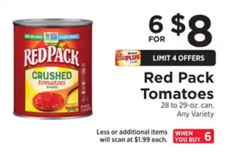 ShopRite Tomatoes offer