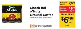ShopRite Ground coffee offer