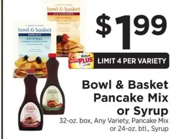 ShopRite Pancake mix or syrup offer