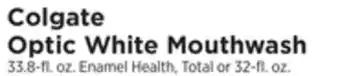 ShopRite Optic white mouthwash offer