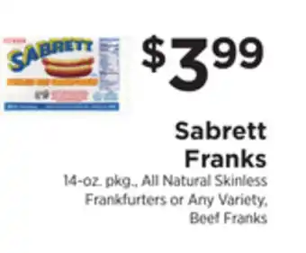 ShopRite Franks offer