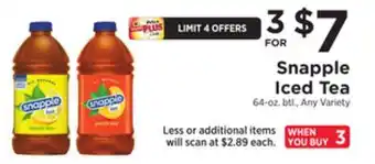 ShopRite Iced tea offer