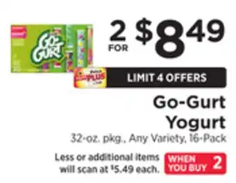ShopRite Go-gurt yogurt offer