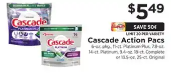 ShopRite Action pacs offer