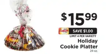 ShopRite Holiday cookie platter offer