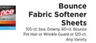 ShopRite Fabric softener sheets offer
