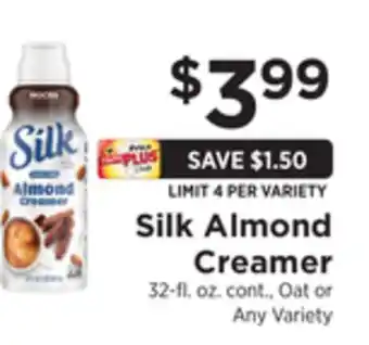 ShopRite Almond creamer offer