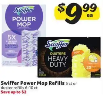 Winn Dixie Swiffer Power Mop Refills offer