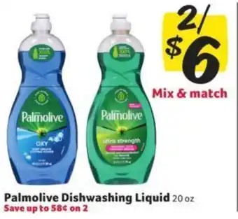Winn Dixie Palmolive Dishwashing Liquid offer