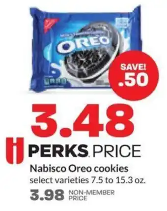 Hy-Vee Nabisco Oreo cookies offer