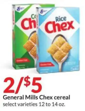Hy-Vee General Mills Chex cereal offer