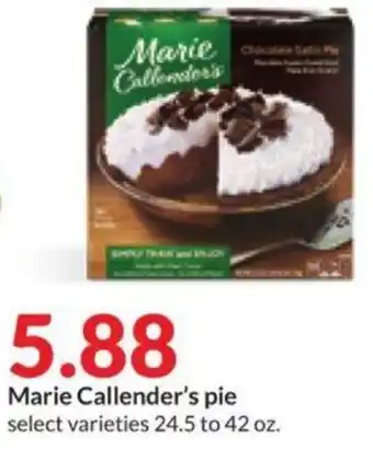 Hy-Vee Marie Callender's pie offer