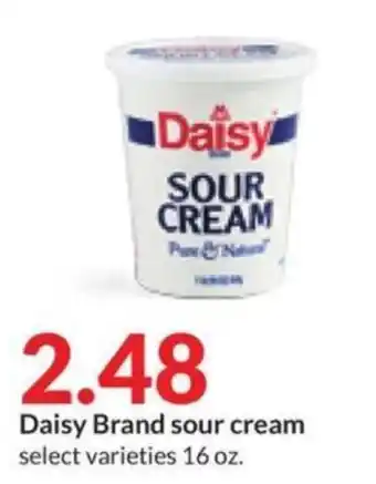 Hy-Vee Daisy Brand sour cream offer