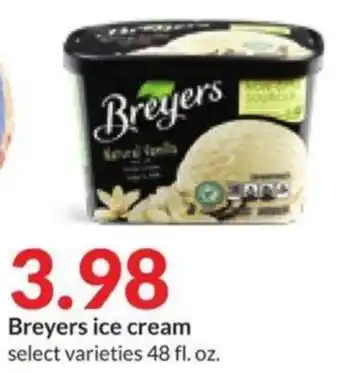 Hy-Vee Breyers ice cream offer