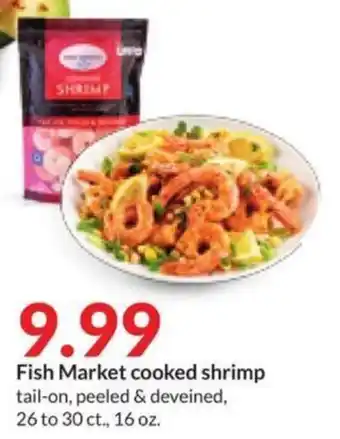 Hy-Vee Fish Market cooked shrimp offer