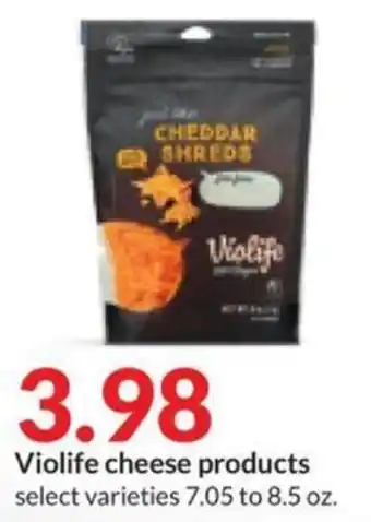 Hy-Vee Violife cheese products offer