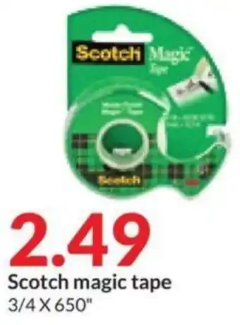 Hy-Vee Scotch magic tape offer